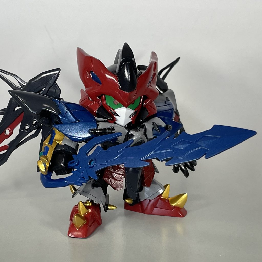 真の雷龍剣「蒼龍」ゼロガンダムのものを小改造しています。