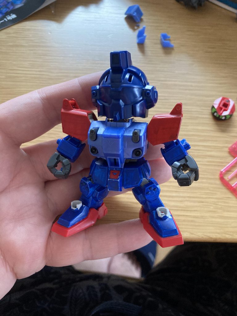 陸ガンは馬岱ガンダムにしてたのですでにいろいろ青くしてたからイメージしやすかったです