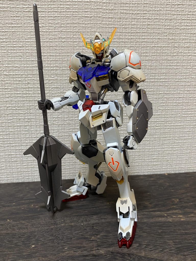 クリアはそのまま光沢で仕上げてます