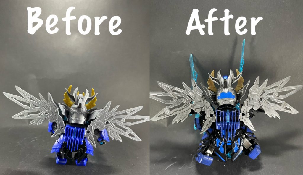 バックショットのビフォーアフター