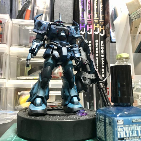リキッドウェザリングの途中経過です。本日完成品を投稿します。