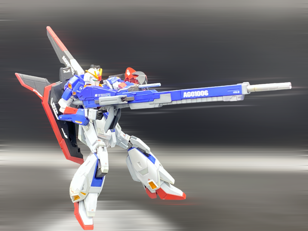 無重力下での使用を前提にしているとはいえ、脇構えしたいですよね😆