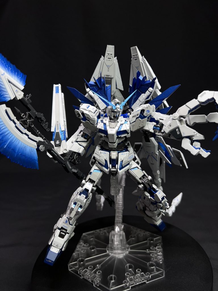 RG ユニコーンガンダム・ペルフェクティビリティ–5枚目/制作者：ぼうのガンプラCh.