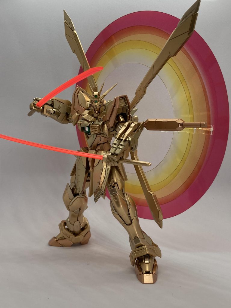 ゴッドガンダム–3枚目/制作者：ミミガーマン