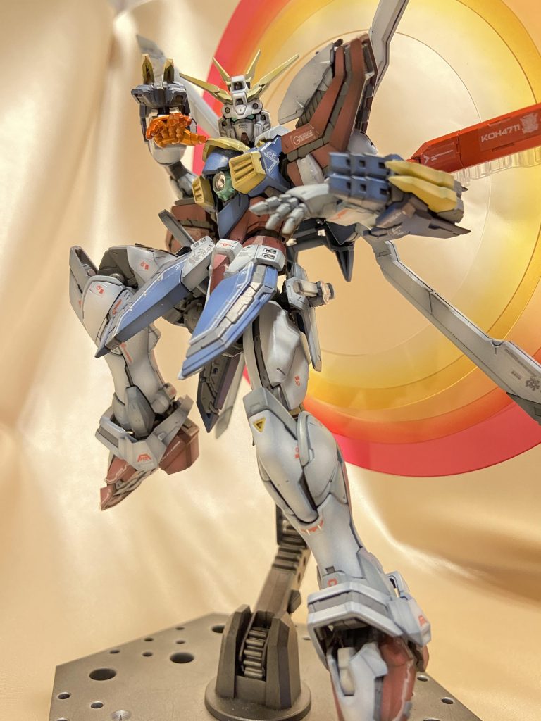 RG ゴッドガンダム–3枚目/制作者:姫パパ