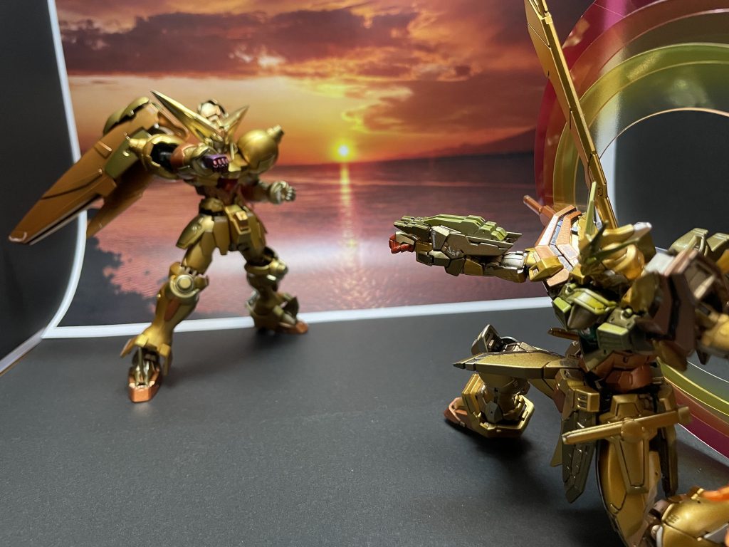 自ら膝を着くなど、勝負を捨てた者のする事ぞ立て、立ってみせい! Gガン最終回とも呼び声が高い45話、これがやりたかった笑