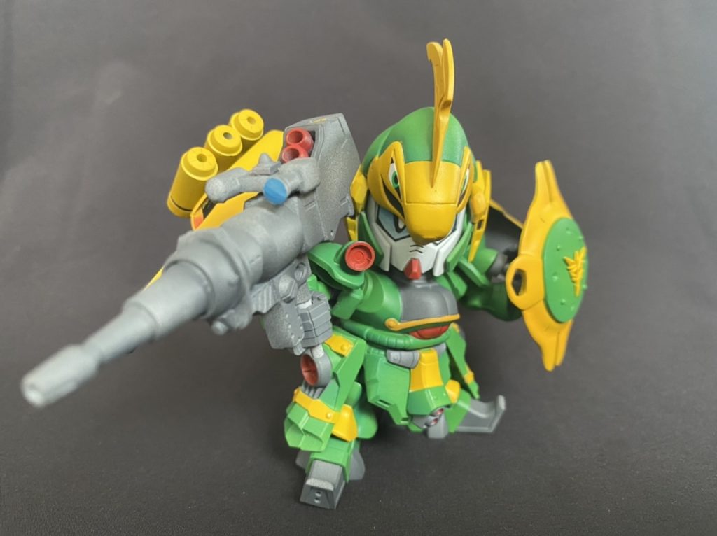 ライフルも旧キットのものをベースにマッシュアップ。