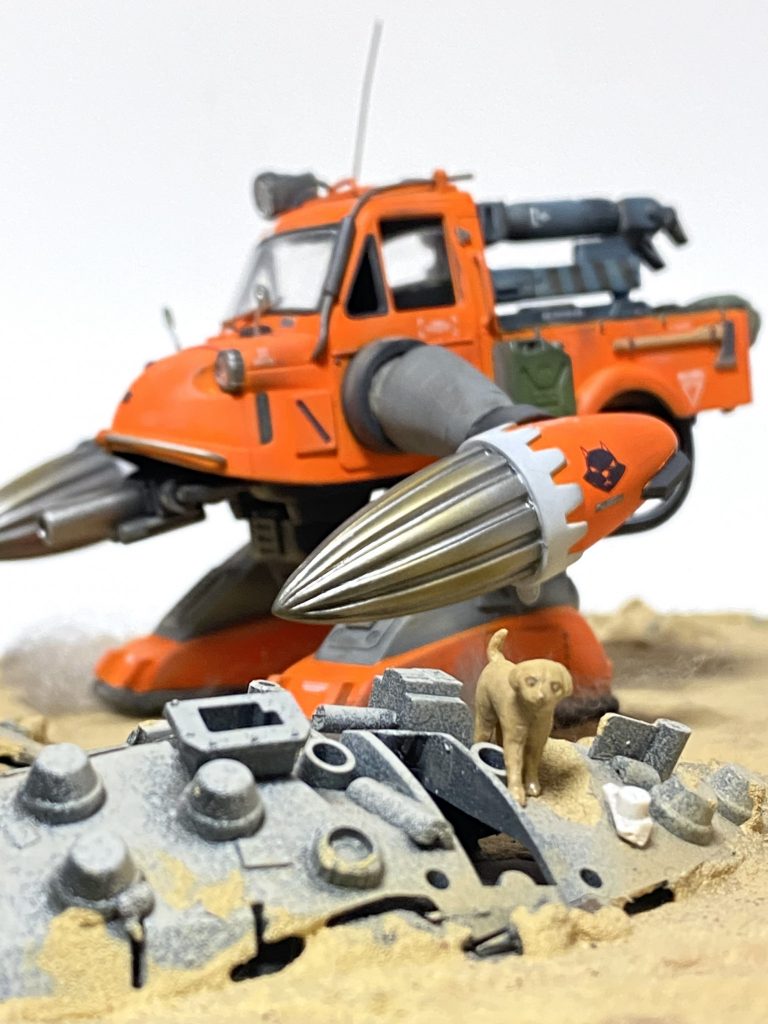 アッグメインと、どこまでもフリーダムなイッヌメインの画像。 やはりと言うか当然と言うか荒野ペースがメチャクチャ似合う。