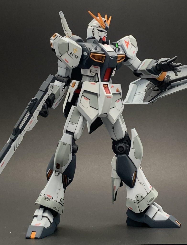 エントリーグレード　νガンダム–4枚目/制作者：@shinji