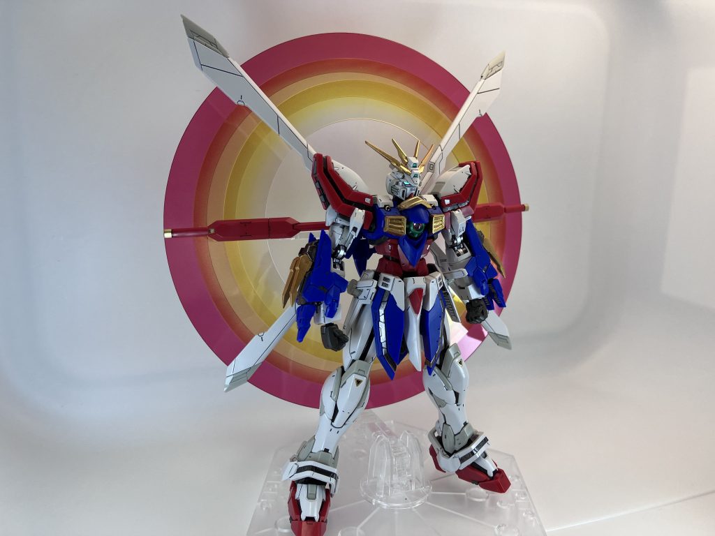 RGゴッドガンダム–2枚目/制作者：ぶらじるあまれろ