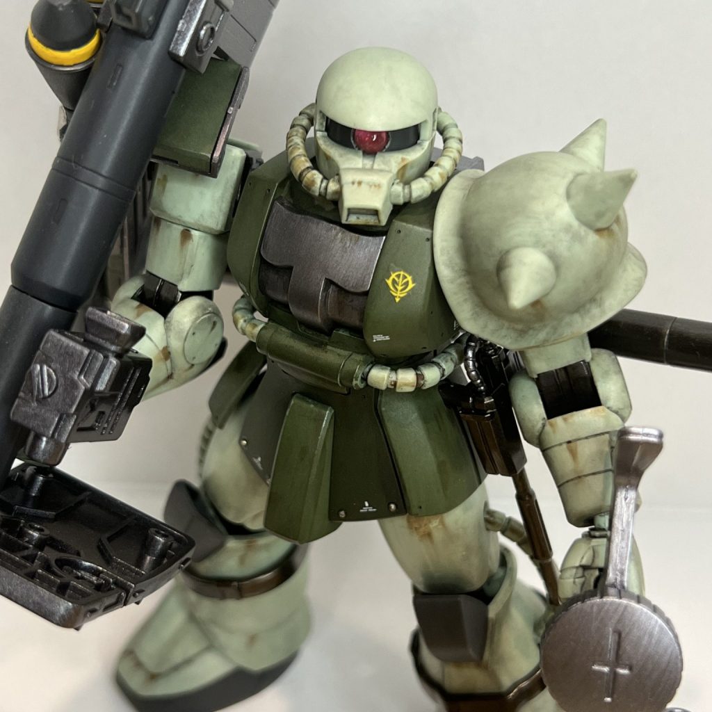 HGUC 1/144 量産型ザク｜YKKNさんのガンプラ作品｜GUNSTA 