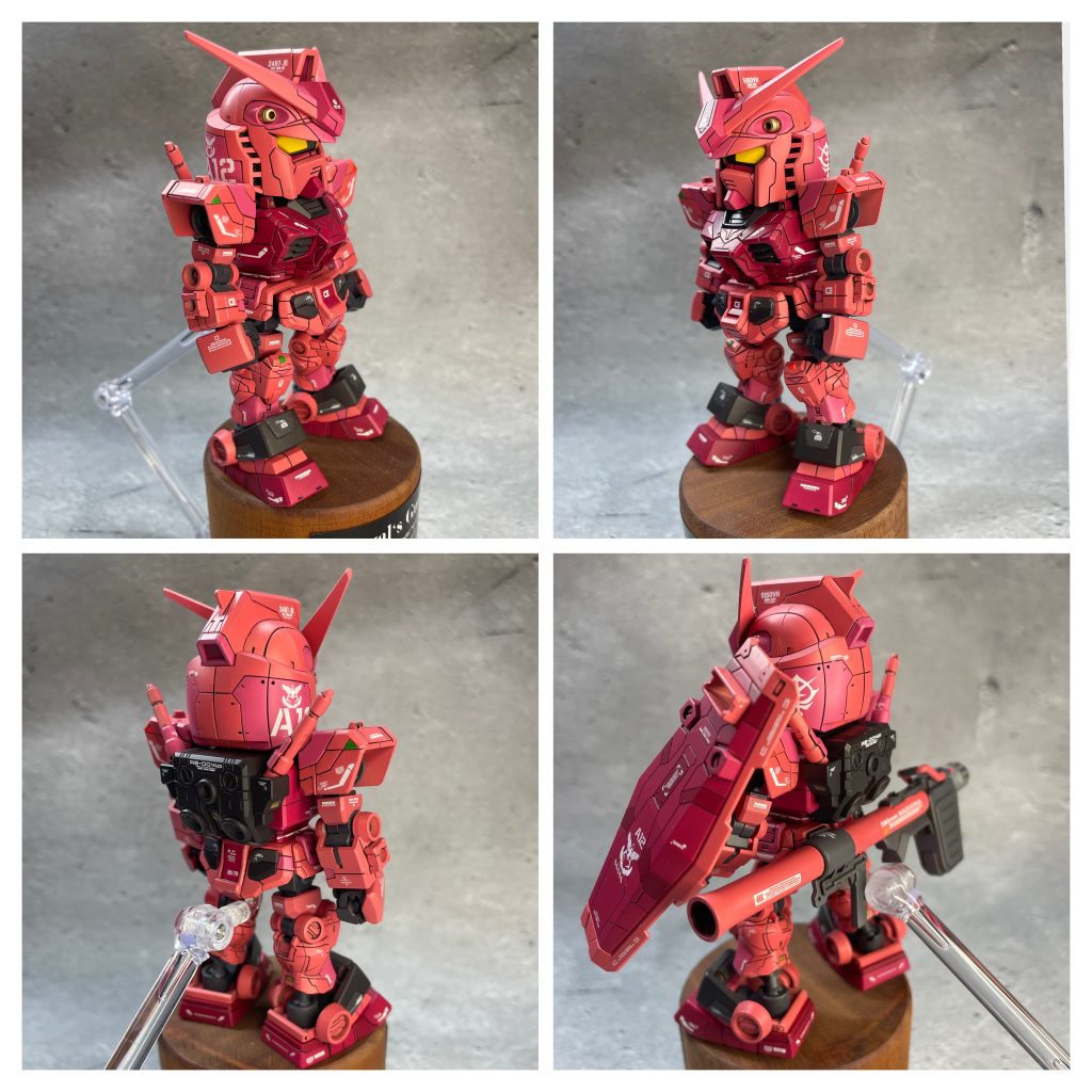 キャスバル専用ガンダム　クロスシルエット–5枚目/制作者：モリラボ