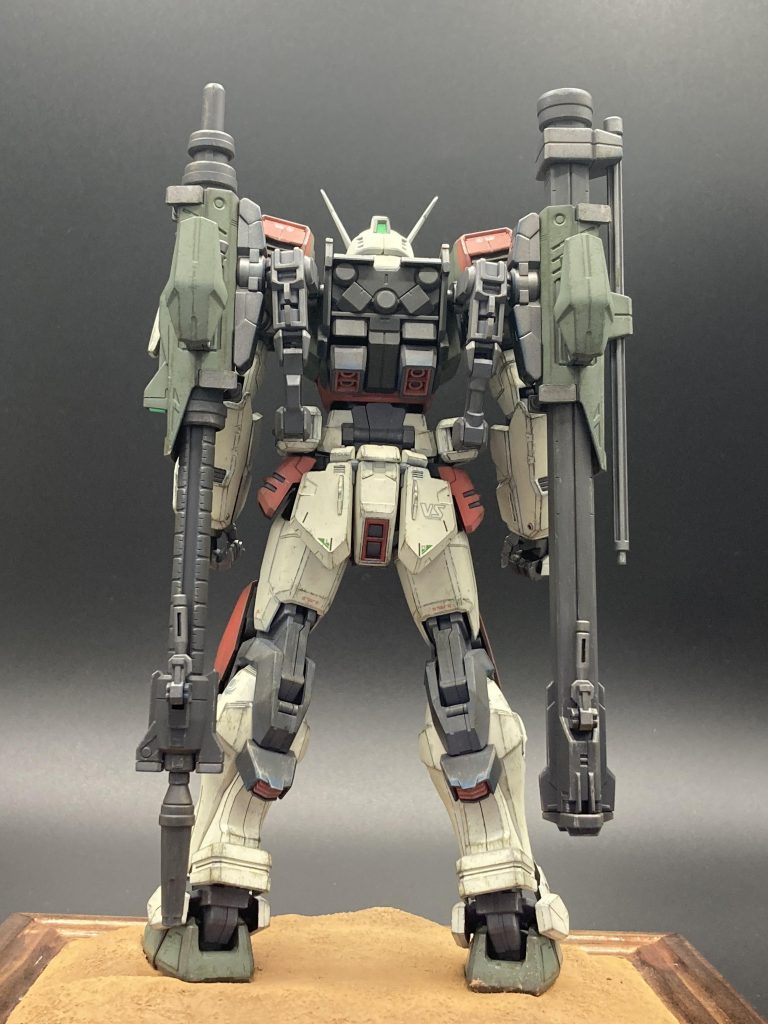 MGバスターガンダム–3枚目/制作者：砂くじら