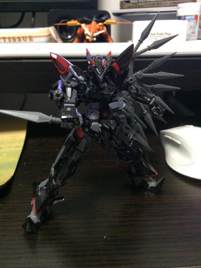 軽装形態。こちらは忍者のイメージ。