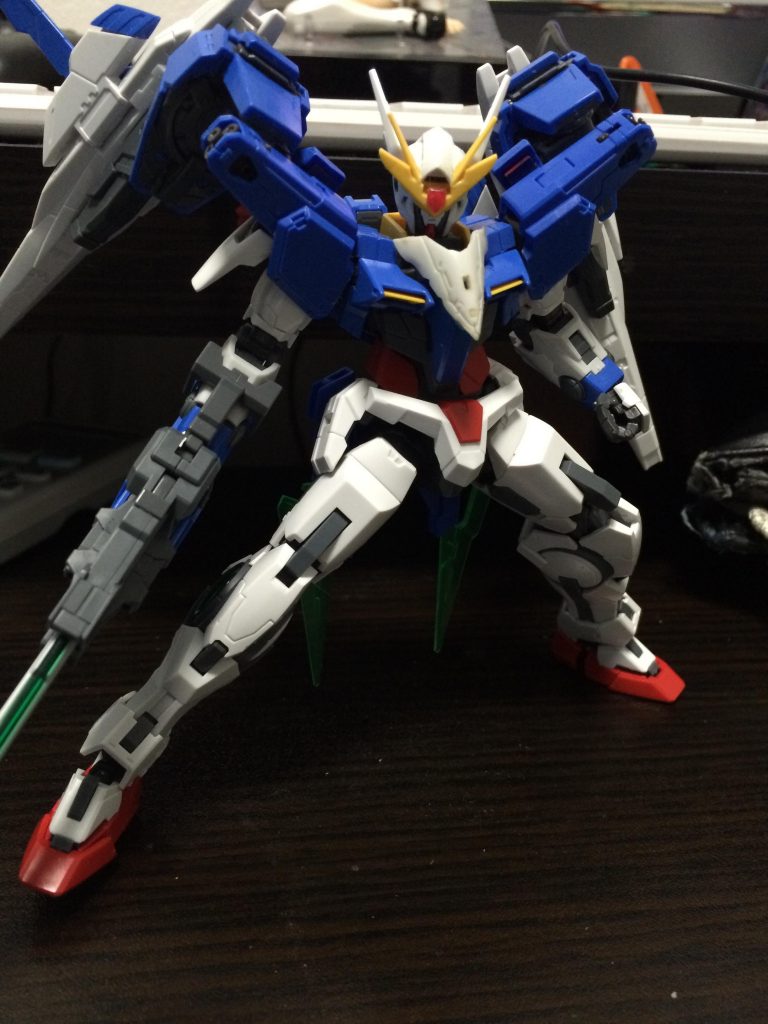 宇宙戦用装備。宇宙で戦うとなるとショットガンよりGNソードの方が似合うかな…