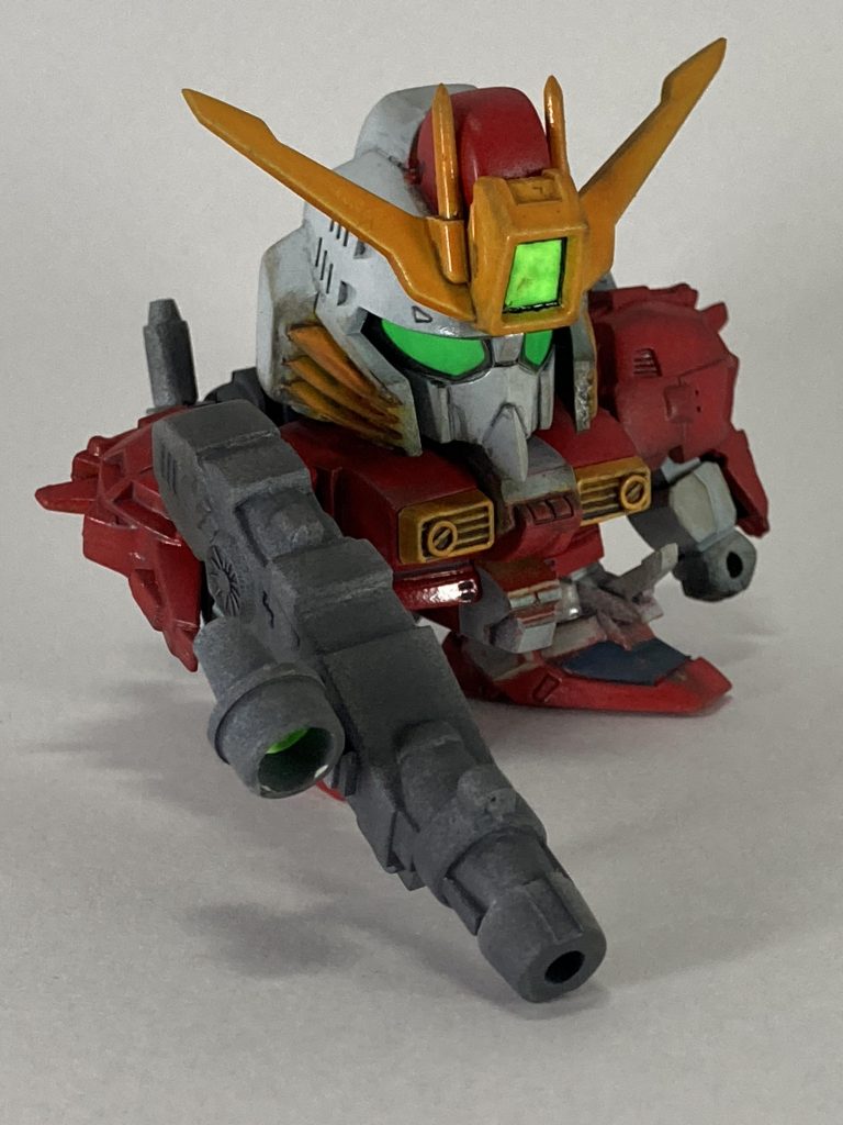 SD Sガンダム(オリジナルカラーリング)–4枚目/制作者：@jiyu_nitsukuruきあい模型