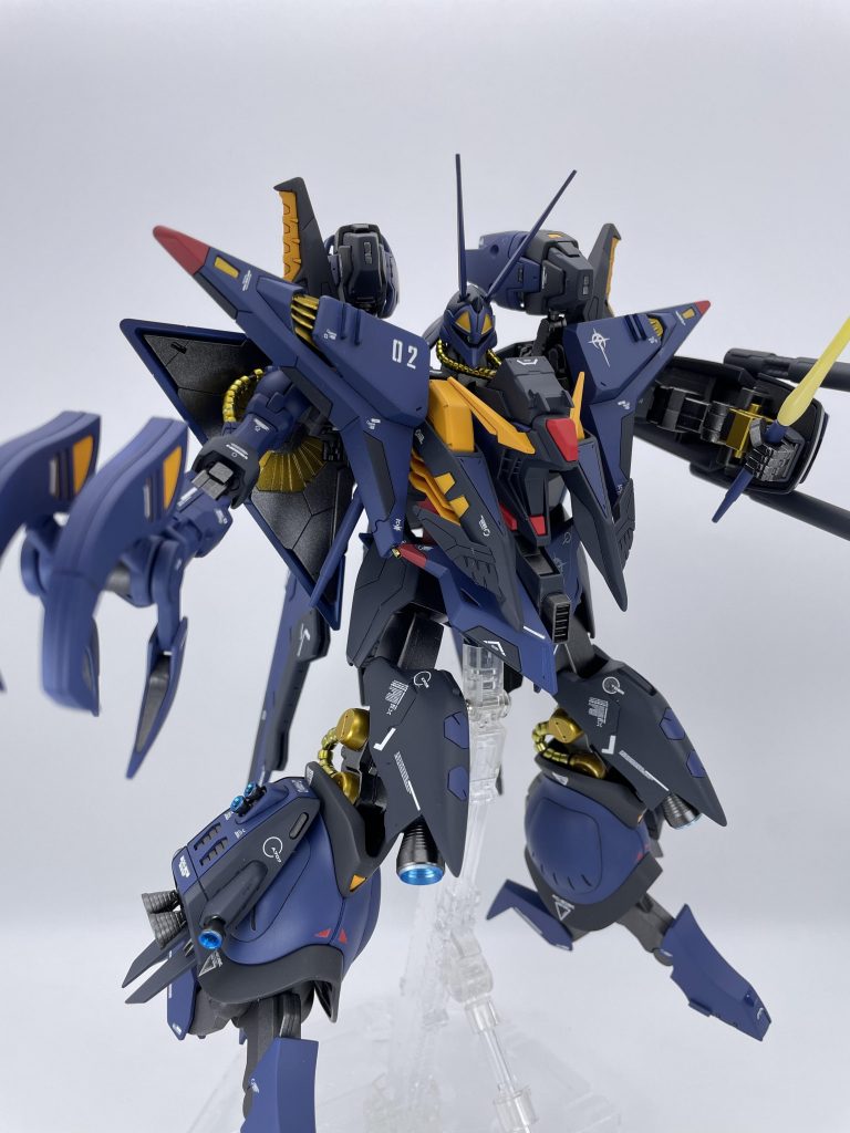 難点は肩アーマーといろんなところが干渉するから、派手なポージングができないことですね。。。