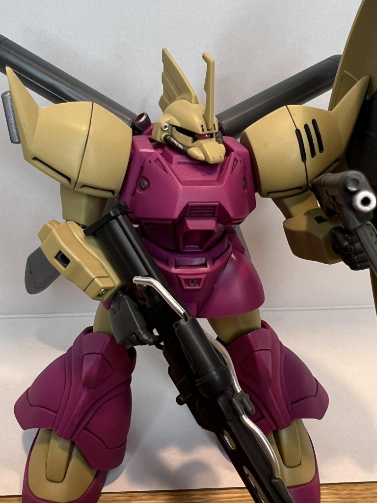 ゲルググマリーネシーマカスタムは作中の活躍もカッコいい、好きなMSです。