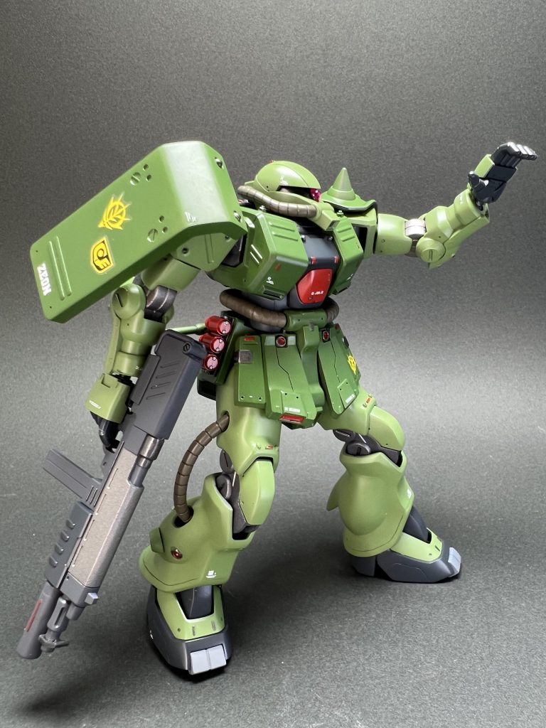 武器の塗り分けもしてみました。