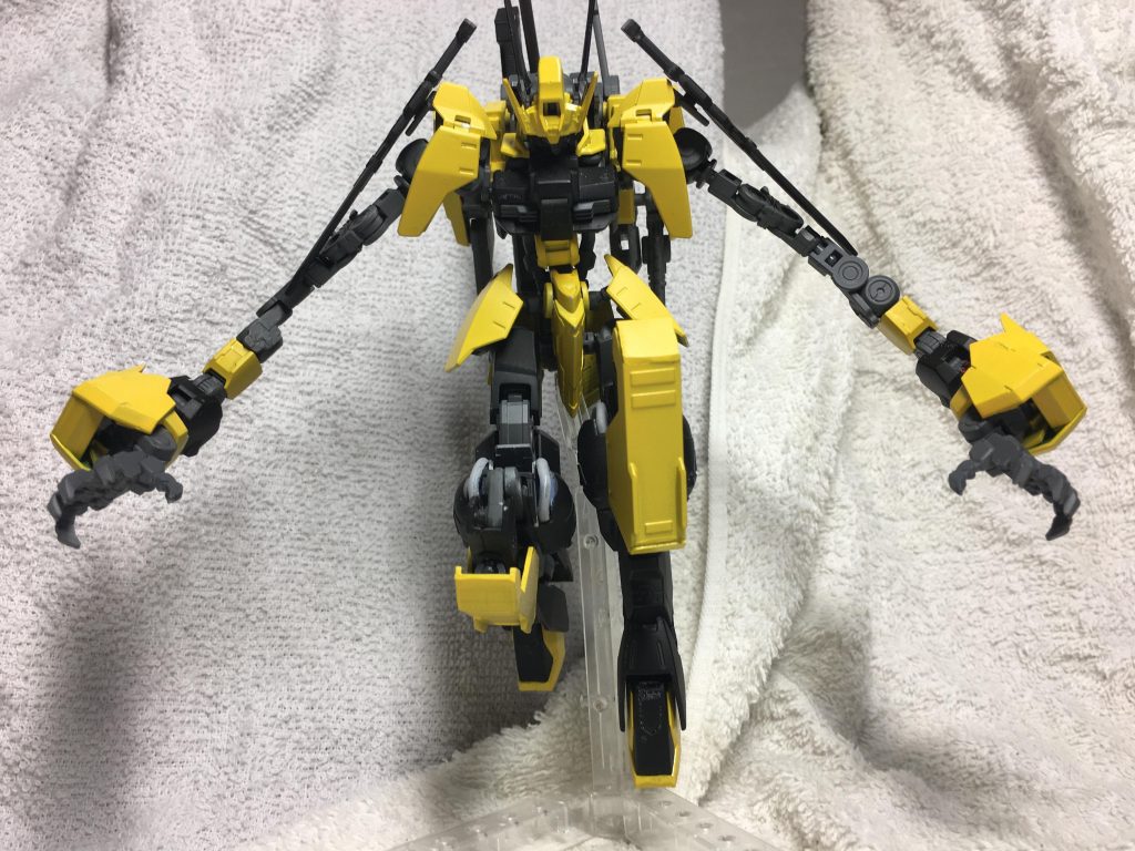 これまでの写真で気がついた方も居たかと思いますがボティスは腕が伸びます!