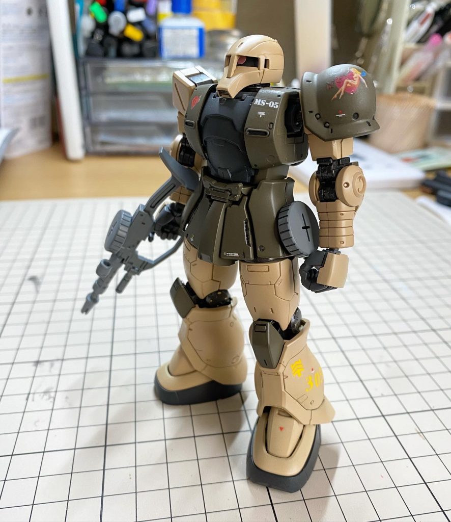 1/144 ザクI(オリジン版)–3枚目/制作者：ますす