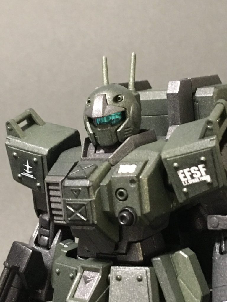 現地改修で頭部を乗せ換えたという設定で・・・。