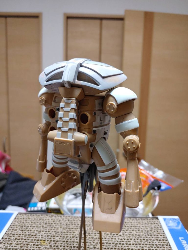 改造途中です。基本的にはプラ板＋エポパテで改造