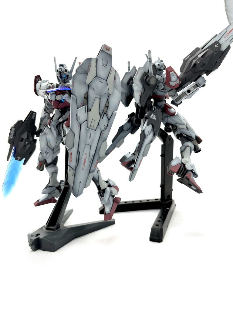 HG ガンダムルブリス 2体同時作成–2枚目/制作者:96模型店@店長ぐらむ