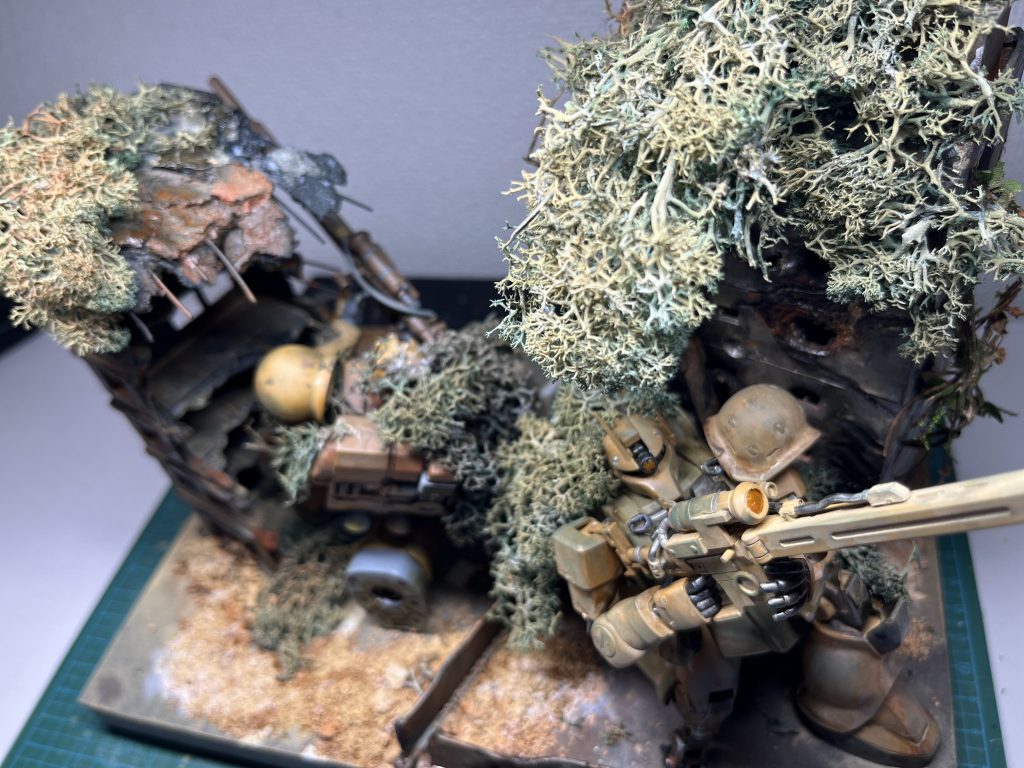 ジオラマ2 ザクIスナイパー–5枚目/制作者：inunogohan