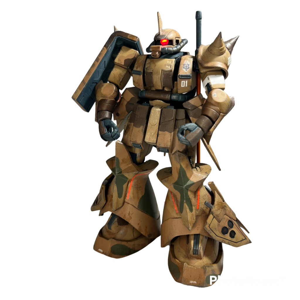 シャアザクちゃんを改造したぁ❣️–3枚目/制作者：@NanaGunpla