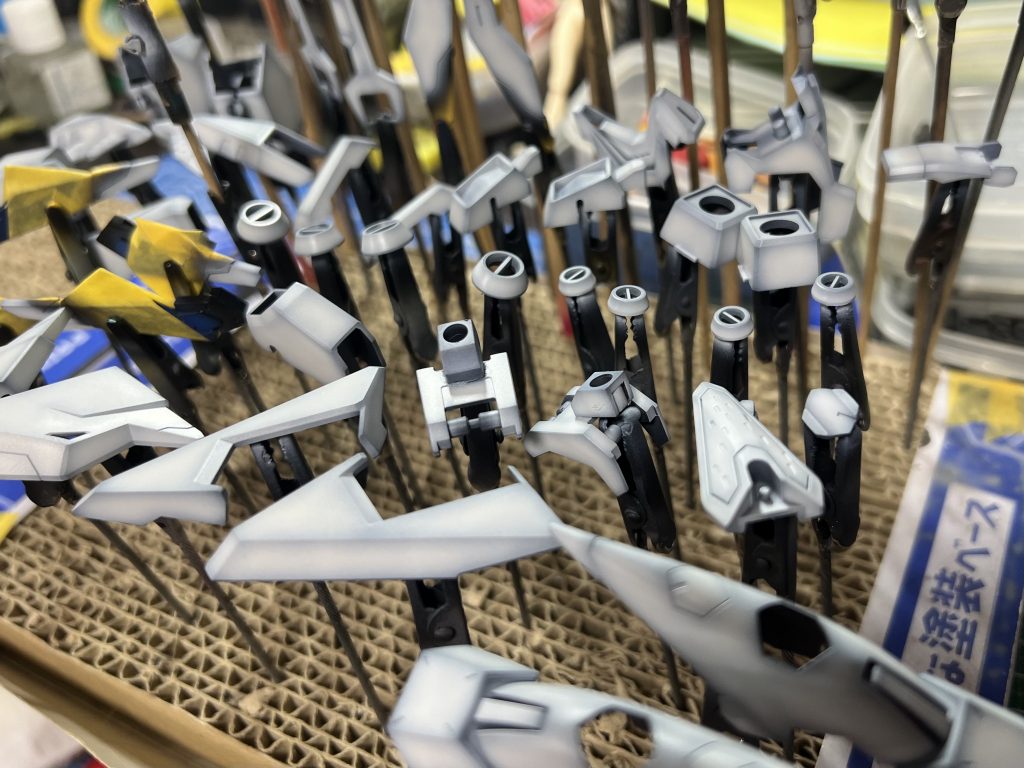 塗装はいつもな感じで