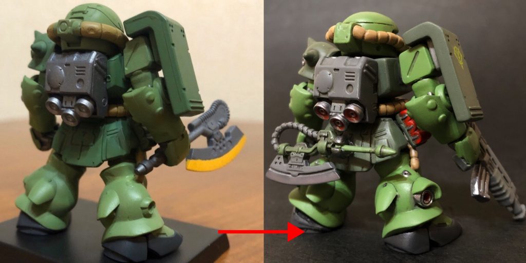 コンバージ　ザクⅡ改–4枚目/制作者：いしゅと【I.S.T.works】