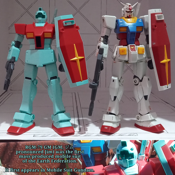 Here comes a new challenger! GM! ジム!