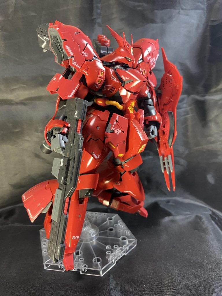 MG Ver Kaの方は艶消し仕上げだったのでこちらは光沢仕上げで。