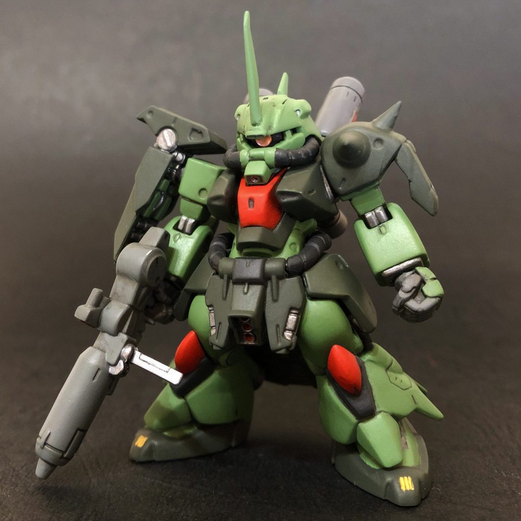 ガンダムコンバージ リペイント ザクⅢ改 パステル カラー Ver