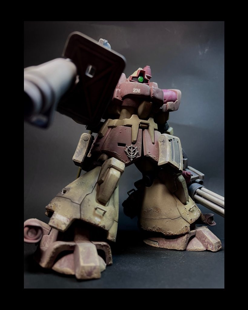 ドムトローペン(ジオン残党軍、サンド仕様)–7枚目/制作者:dai オジサンモデラー