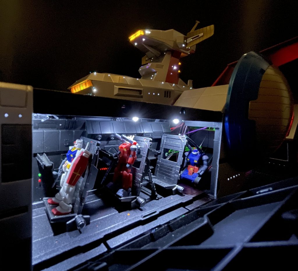 ガンキャノン2機にするか悩みましたが、、