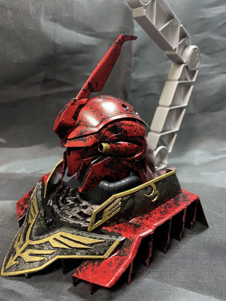 エングレ部分はエナメルで塗装！