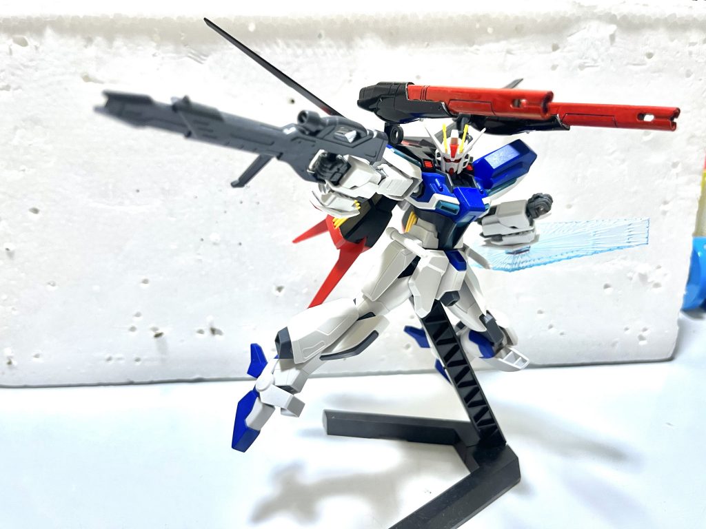 サムネにも使ったタイトルバック風ポーズ。