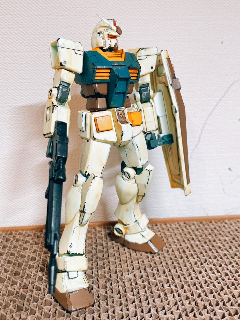 EGガンダムでウェザリング練習してみました–4枚目/制作者：@motherlake_jp