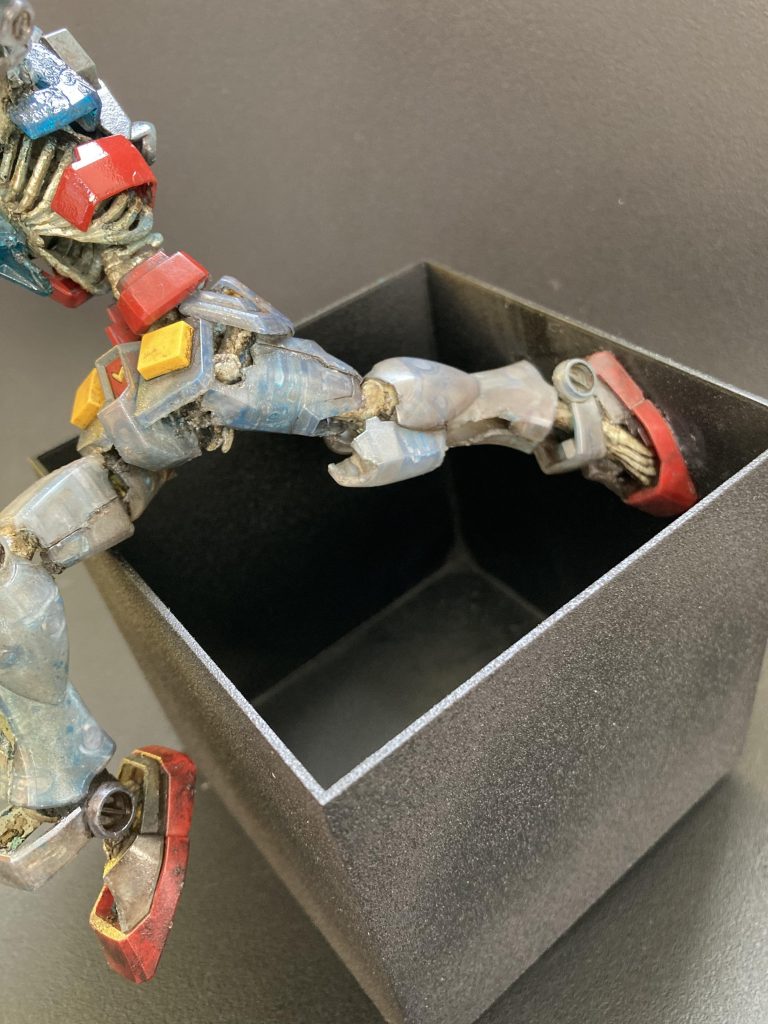 ♫  君よ〜 はしれ〜  ♪完成に近づくにつれ、ある場面が舞い降りてきました…