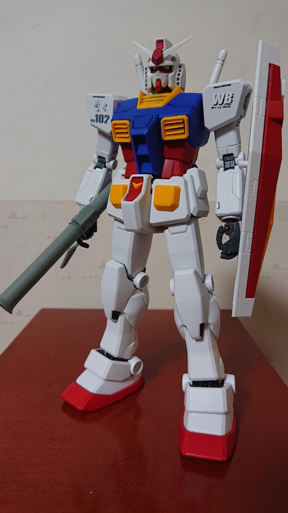 失敗その①右肩のマーキングは大失敗(´；ω；`)