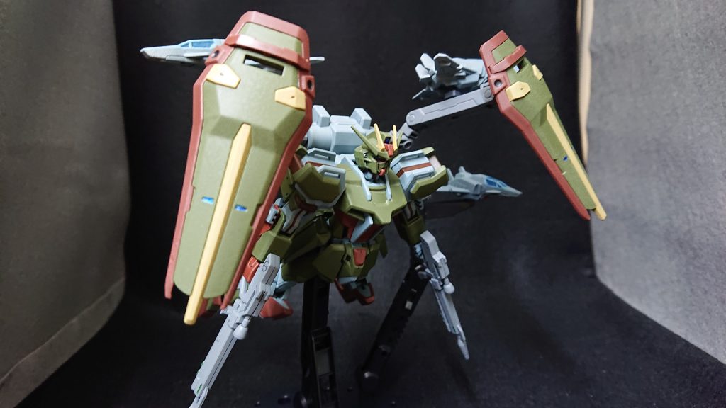 今回のお気に入りポイントはコアスプレンダーですどの様にストライクと組み合わせるか頭を悩ませた結果、ストライクでコアスプレンダーをキャリーすればいいという考えに行きつき、コアスプレンダーをビット風に扱うのもオリ武器かな？と考えて作りました。では、最後までご覧いただきありがとうございました