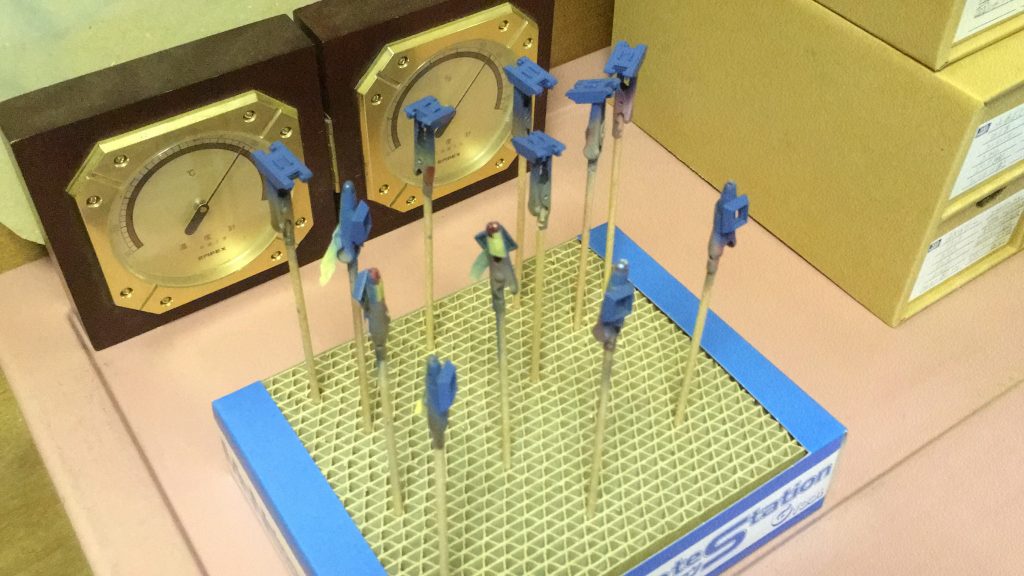 調色して塗装開始。