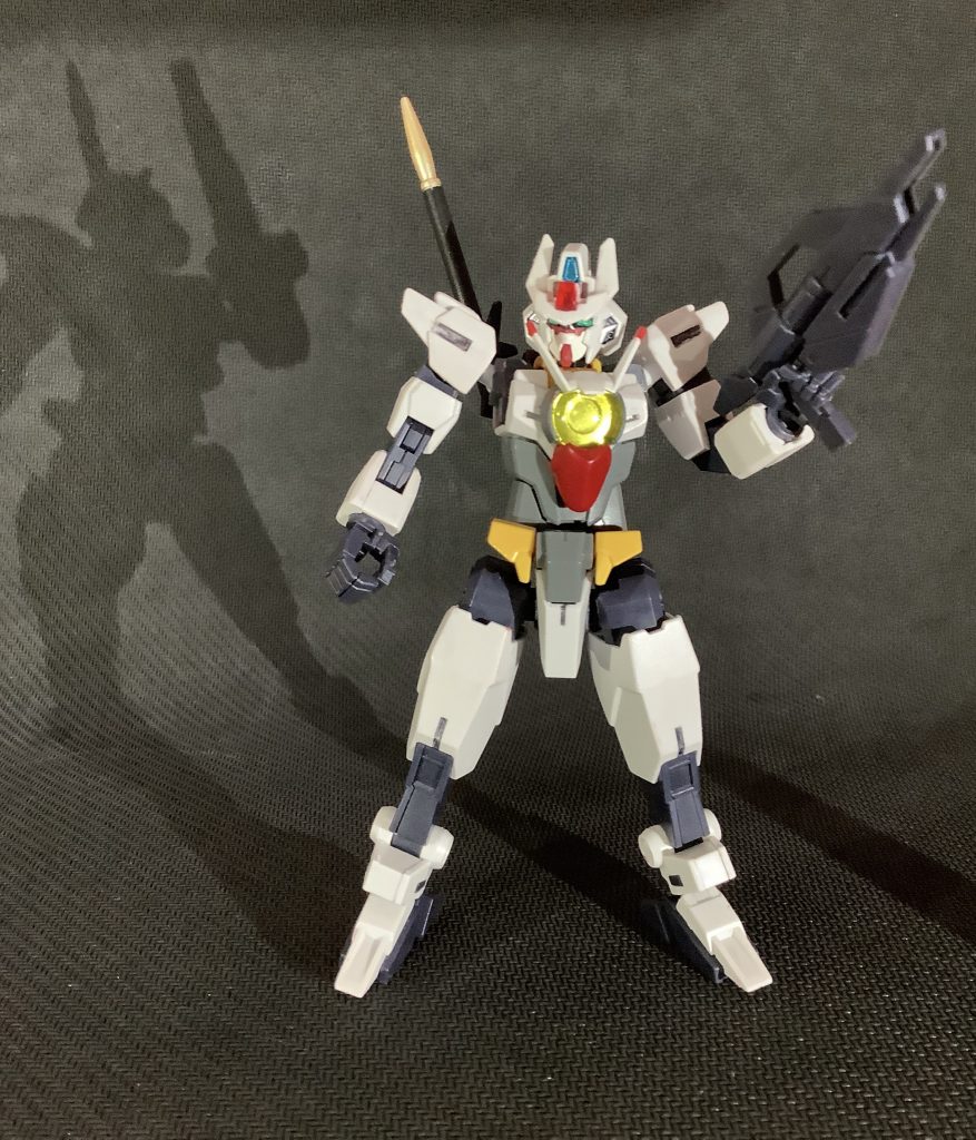 コアガンダム・ソル改GNドライブ搭載型コアガンダム。ドライブの出力向上に伴い各部を改修。脳内設定的にはこいつが1号機でステラは3号機です。