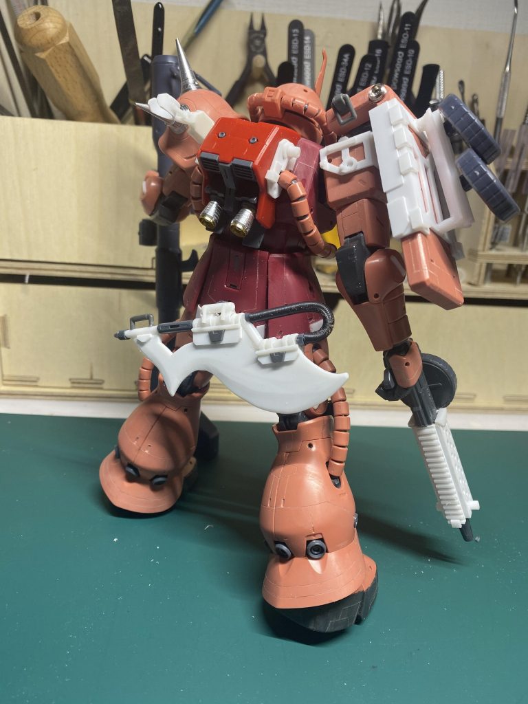 シャア専用ザクⅡ–4枚目/制作者：k.u