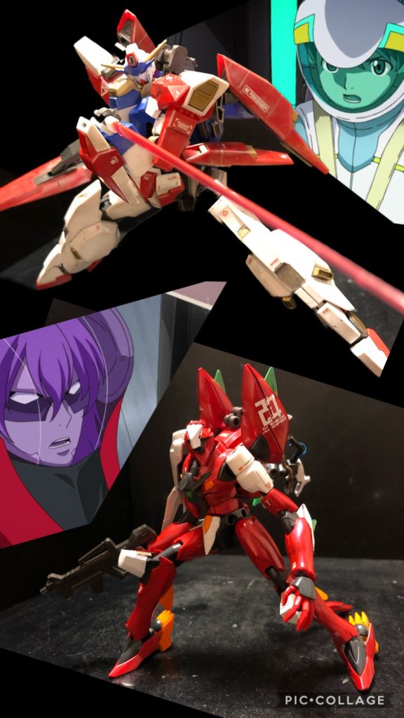 ゼハート「地球圏の代表として、我ら火星の民の生活の実態を見て欲しいのだ。どうだ?来てくれるか?」アオ「おいキオ!行くんじゃないぞ!」アカオ「知らない人についてっちゃダメだって、知ってるだろ!?」キオ「うん....。でもボクは...ゼハートさんと一緒に火星に行くよ!」アカオ「ダメだって!!」アオ「どんな危険があるのかわからない。止めるんだ!」キオ「でもボクは、知りたいんだ!この戦いの、本当の事を...!」アカオ「キオ...!!」アオ「わかった。」アカオ「オイ!?マジかよアオ!?」アオ「このままディーヴァに帰ったとしても、敵が人だとわかったのなら、おそらくもうキオはヴェイガンと戦う事は出来ないだろう。ならばいっそ、ヴェイガンの真実を知る事で、今後の事を考えていく方が、キオの為だ。」アカオ「だって危険だぞ!?」アオ「キオは俺が守る!アカオ、お前はディーヴァにこの事を伝えるんだ。」アカオ「.....マジかよ...!」キオ「アオ、アカオ、ありがとう...!ゼハートさん!ボク、行きます。でもアカオは残してあげて下さい。」ゼハート「アカオ...?」キオ「Aパーツだけ戻します。」ゼハート「よくわからないがいいだろう。では一緒に火星のコロニー“セカンドムーン”へ。行くぞ、キオ君。」キオ「ハイ。宜しくお願いします。行こうアオ。」アオ「ああ...。」アカオ「あーあ。行っちまったよ...。じゃあ俺はディーヴァに戻って皆んなに説明しなきゃなあ.....。」アカオ「.....。」アカオ「.....ちょっと待て!!?あのジジイにキオが火星圏に行ったって説明!?絶対ブチキレするに決まってる!!!ウソだろ!?絶対ムリだよ!!うおおお!!こんな事なら俺も火星圏に行くんだったーーーーーっっっ!!」−火星圏 セカンドムーン−ゼハート「着いたぞ。ここが私たちの故郷、セカンドムーンだ。」キオ「ここが....!セカンドムーン...!」ゼハート「ああ。イゼルカント様にも話は通っている。私と共に謁見する。さあ、ガンダムから降りるといい。」アオ「....俺も一緒に行く。」ゼハート「む?ガンダムには他に誰か乗っていたのか!?」キオ「ゼハートさん。彼はボクの兄さんで、アオです。」ゼハート「兄!?」キオ「ええ。ボクには、アカオとアオって言う2人の兄さんが居るんです。」ゼハート「何!?アセムの息子に兄が居るという情報はなかった筈だが..!?どういう事だ!?」キオ「ボク達は別々に育てられたから。自分の家で育ったのはボクだけなんです。」ゼハート「それで情報が違っていたのか..!?」アオ「(キオ、あまりこちらの情報を話すな。父の友とはいえ、ヴェイガンは敵なのだぞ。)」キオ「(あ...ごめん...。)」アオ「それにしても、随分とこちらの事情にお詳しいご様子ですね。」ゼハート「....。アスノ家の事は、ヴェイガンにとっては最重要項目のひとつだ。全く無知という訳にもいかん。その為にアスノ家の行動はある程度は確認させて貰った。気分を害してすまなかった。」キオ「いいんです。ゼハートさん。仕方ないです。それより、イゼルカント...さんに会うんですか?」ゼハート「そうだ。」キオ「あの、変な格好した凄く大きい巨人の方ですよね?」ゼハート「大きい巨人...?投影ヴィジョンの事か?実際はあんな大きさでは無い。変な格好なのは否定しないが、イゼルカント様の御前では口にしない様に気をつけてくれ。良いな?」キオ「あ、そうなんですね、はい。」アオ「(変な格好は認めるのか...。)」ゼハート「入るぞ。くれぐれも失礼の無い様に。」キオ「うん。」