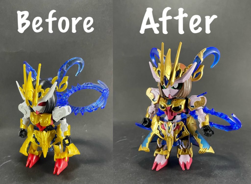 素組みとのビフォーアフター！