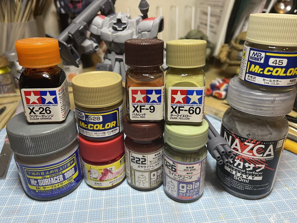 今回のカラーレシピ