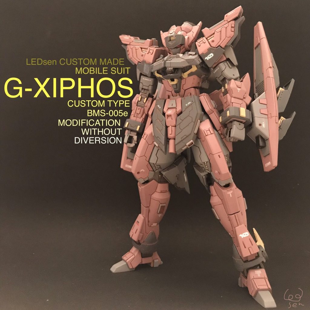 Gサイフォス改造パーツ(HG1/144 Gバウンサー用)　原型JUNIII HGGサイフォス
